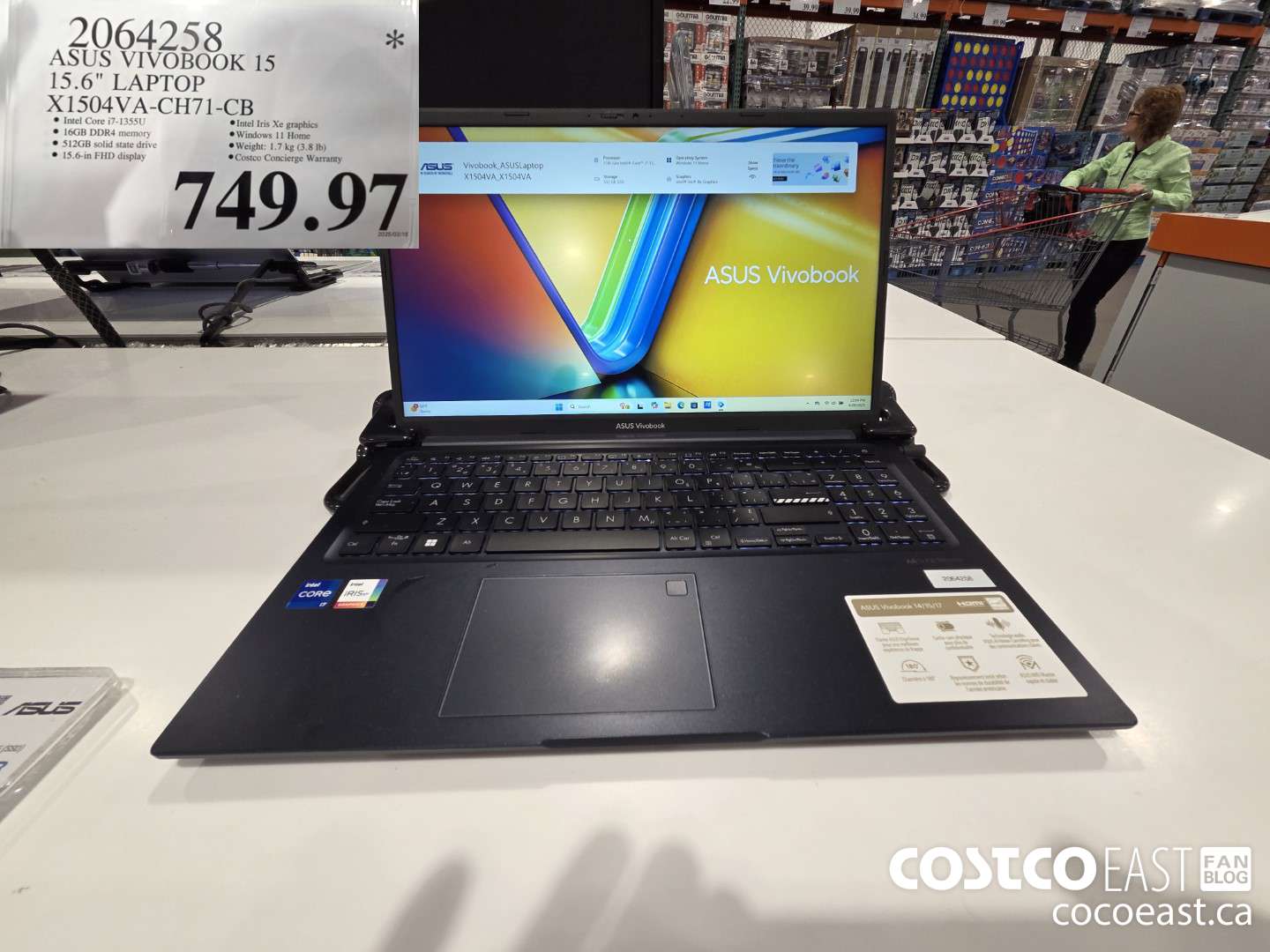 2064258 ASUS VIVOBOOK 15 15.6