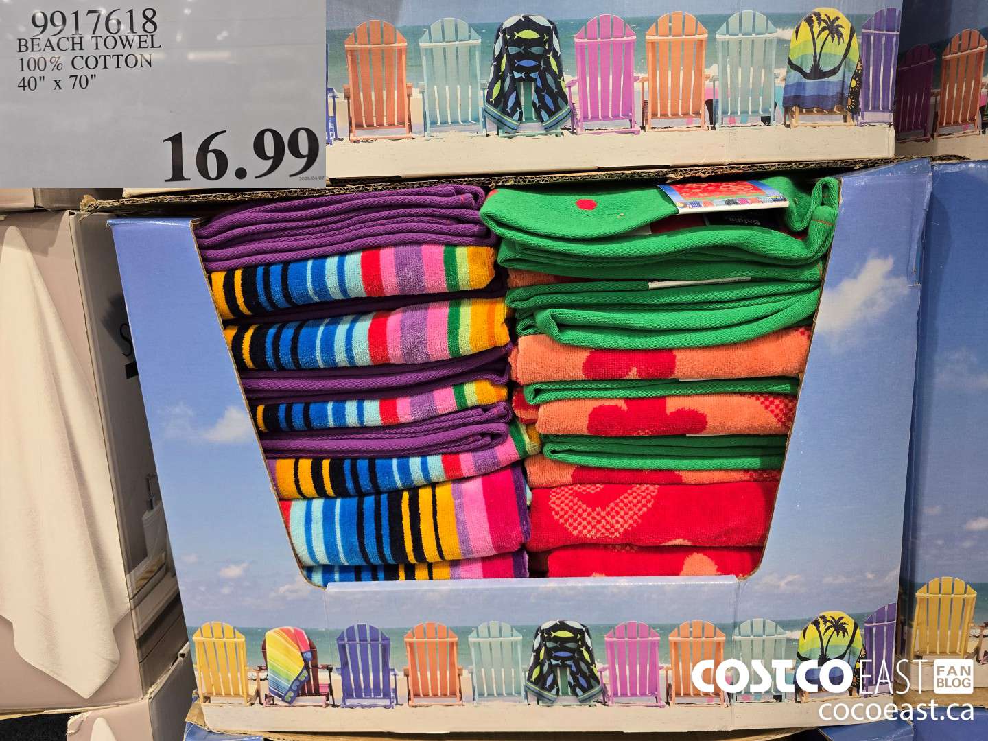 9917618 BEACH TOWEL 100% COTTON 40