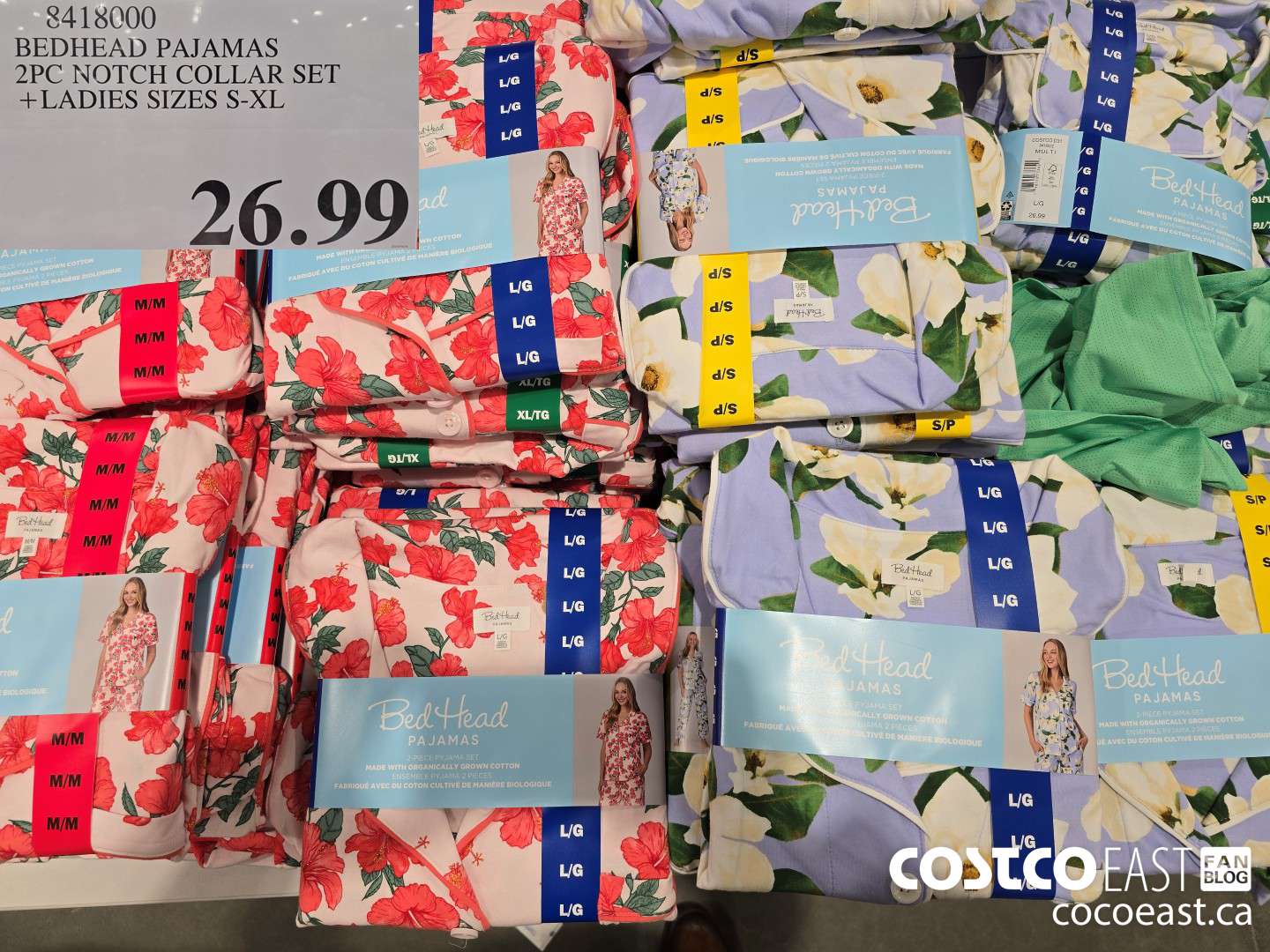 8418000 BEDHEAD PAJAMAS 2PC NOTCH COLLAR SET + LADIES SIZES S-XL $26.99