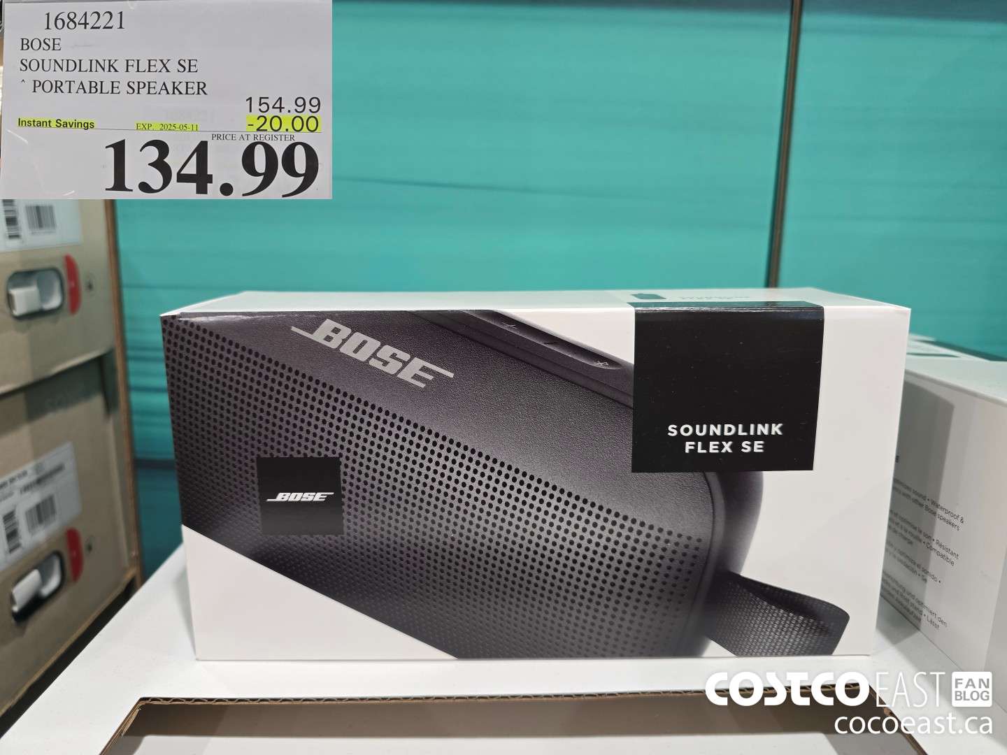 1684221 BOSE SOUNDLINK FLEX SE PORTABLE SPEAKER ($20.00 INSTANT SAVINGS EXPIRES ON 2025-05-11) $134.99