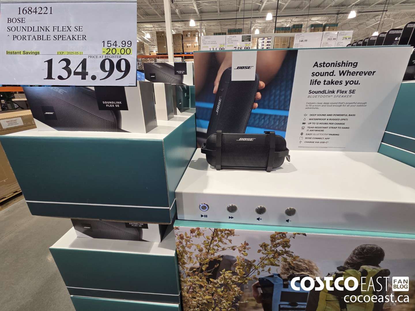 1684221 BOSE SOUNDLINK FLEX SE PORTABLE SPEAKER ($20.00 INSTANT SAVINGS EXPIRES ON 2025-05-11) $134.99