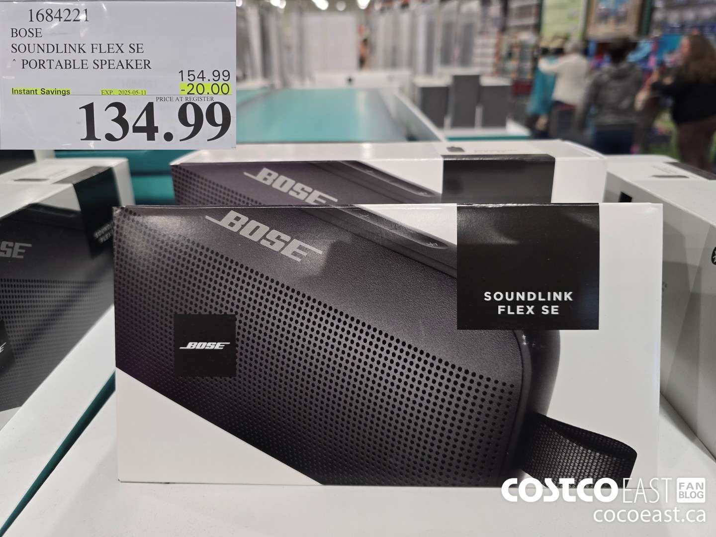 1684221 BOSE SOUNDLINK FLEX SE PORTABLE SPEAKER ($20.00 INSTANT SAVINGS EXPIRES ON 2025-05-11) $134.99