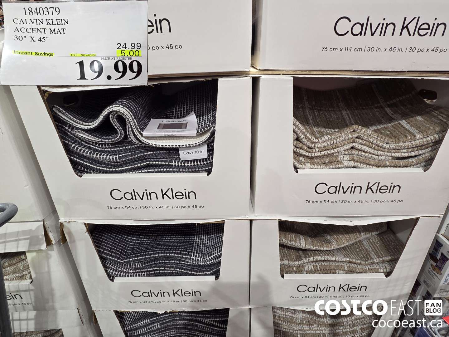 1840379 CALVIN KLEIN ACCENT MAT 30