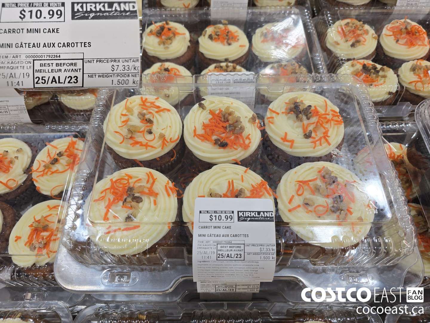 1792264 CARROT MINI CAKE $10.99