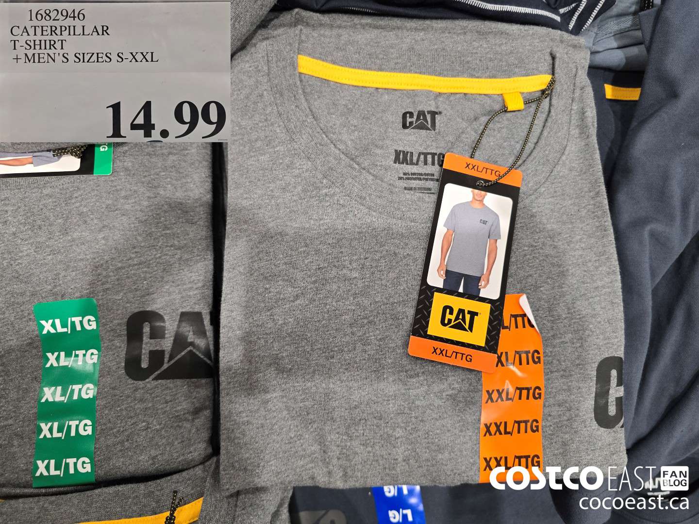 1682946 CATERPILLAR T-SHIRT +MEN'S SIZES S-XXL $14.99