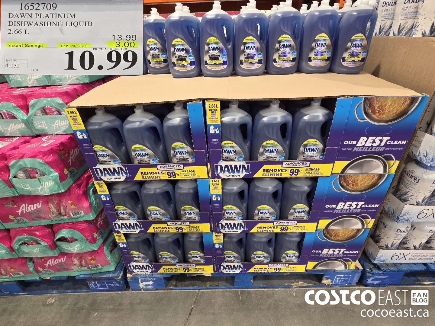 1652709 DAWN PLATINUM DISHWASHER LIQUID 2.66L ($3.00 INSTANT SAVINGS EXPIRES ON 2025-05-11) $10.99