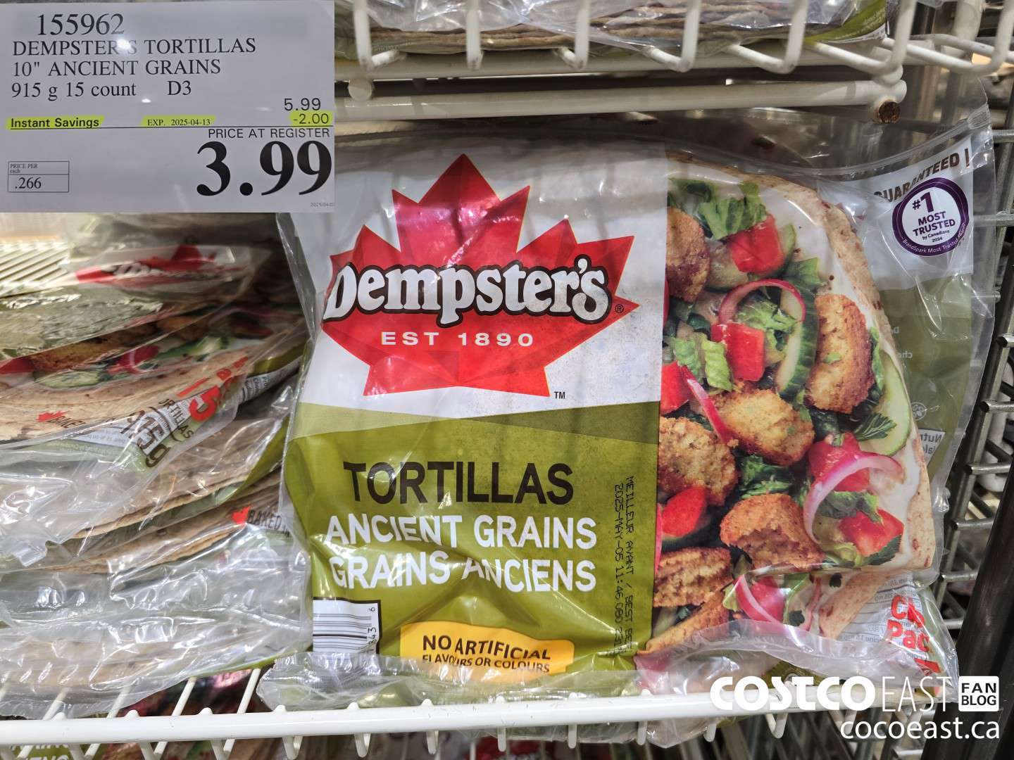 155962 DEMPSTER'S TORTILLAS 10
