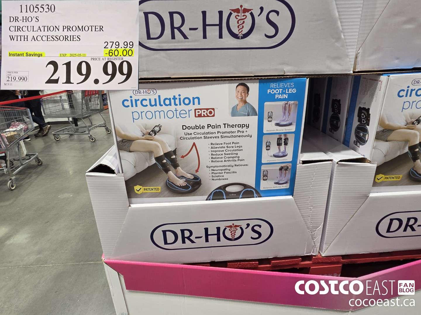 1105530 DR-HO'S CIRCULATION PROMOTER PRO w circulation sleeves ($60.00 INSTANT SAVINGS EXPIRES ON 2025-05-11) $219.99