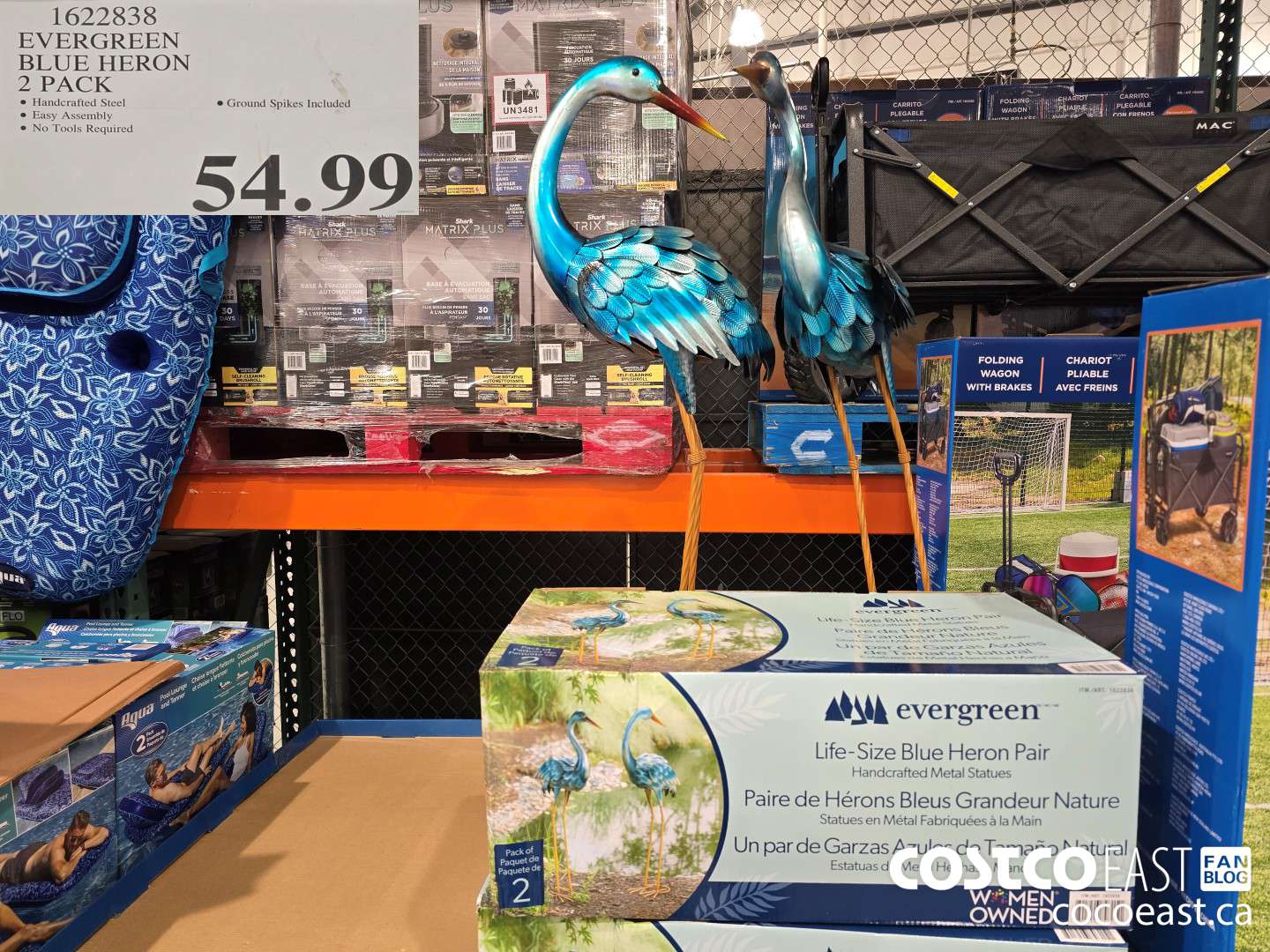 1622838 EVERGREEN BLUE HERON 2 PACK $54.99