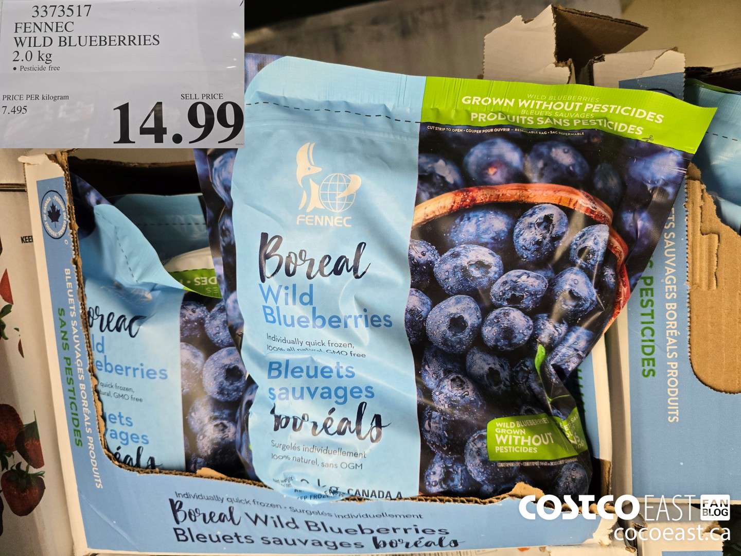 3373517 FENNEC WILD BLUEBERRIES 2.0 kg $14.99