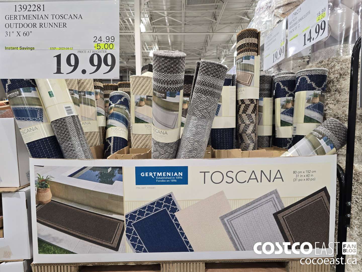 1392281 GERTMENIAN TOSCANA OUTDOOR RUNNER 31