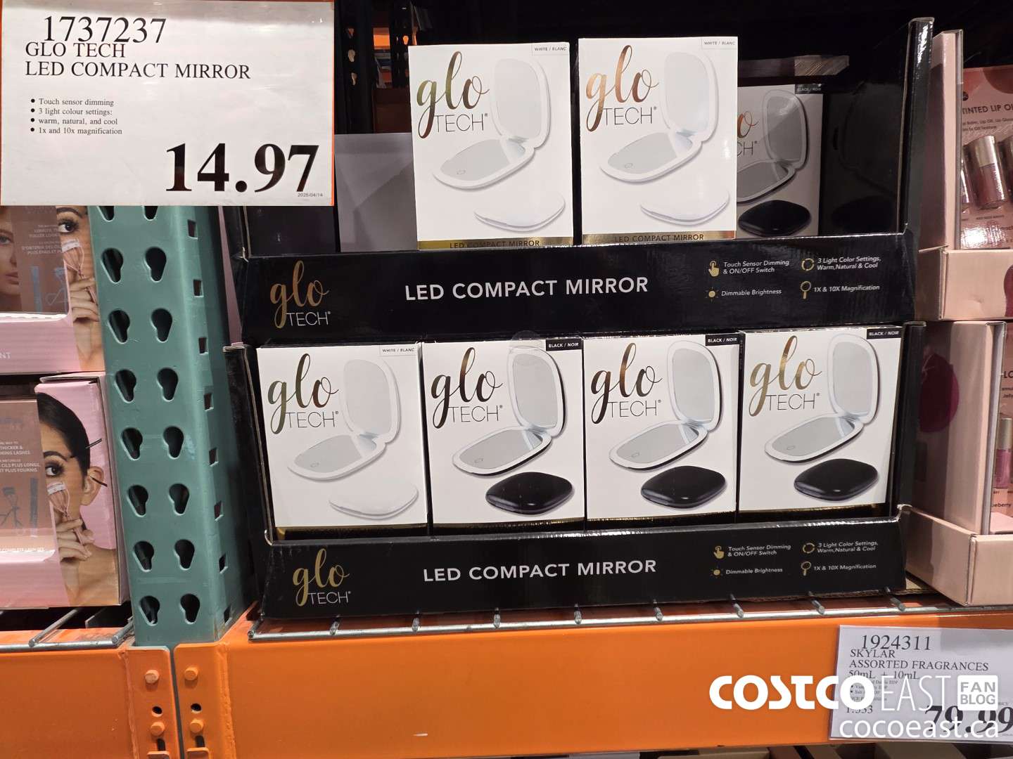 1737237 GLO TECH LED COMPACT MIRROR $14.97