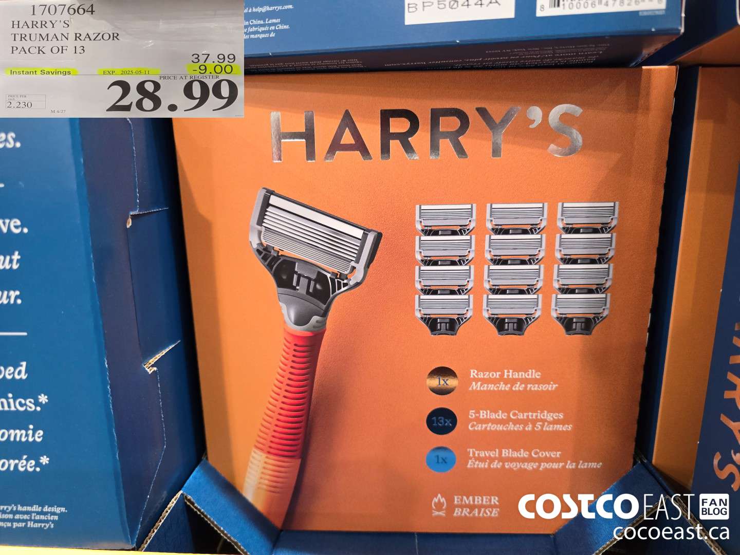 1707664 HARRY'S TRUMAN RAZOR PACK OF 13 ($9.00 INSTANT SAVINGS EXPIRES ON 2025-05-11) $28.99