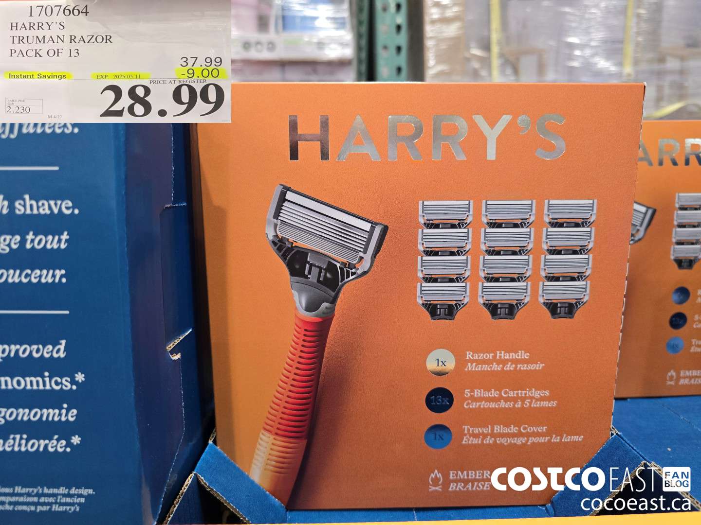 1707664 HARRY'S TRUMAN RAZOR PACK OF 13 ($9.00 INSTANT SAVINGS EXPIRES ON 2025-05-11) $28.99