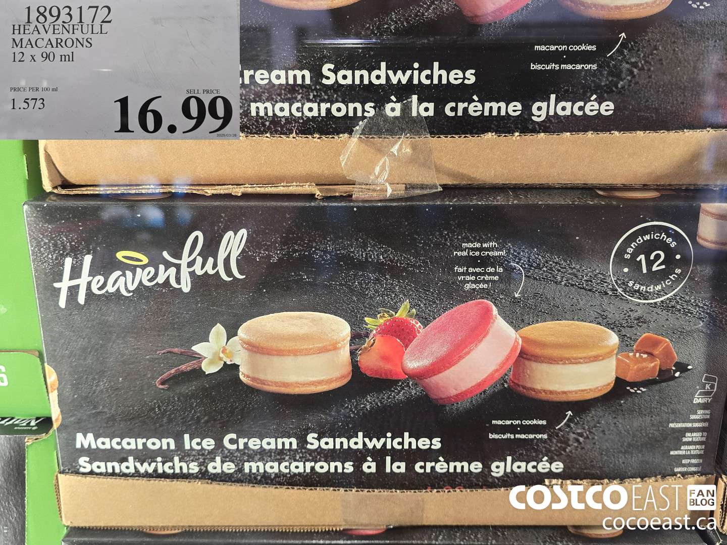 1893172 HEAVENFULL MACARONS 12 x 90ml $16.99