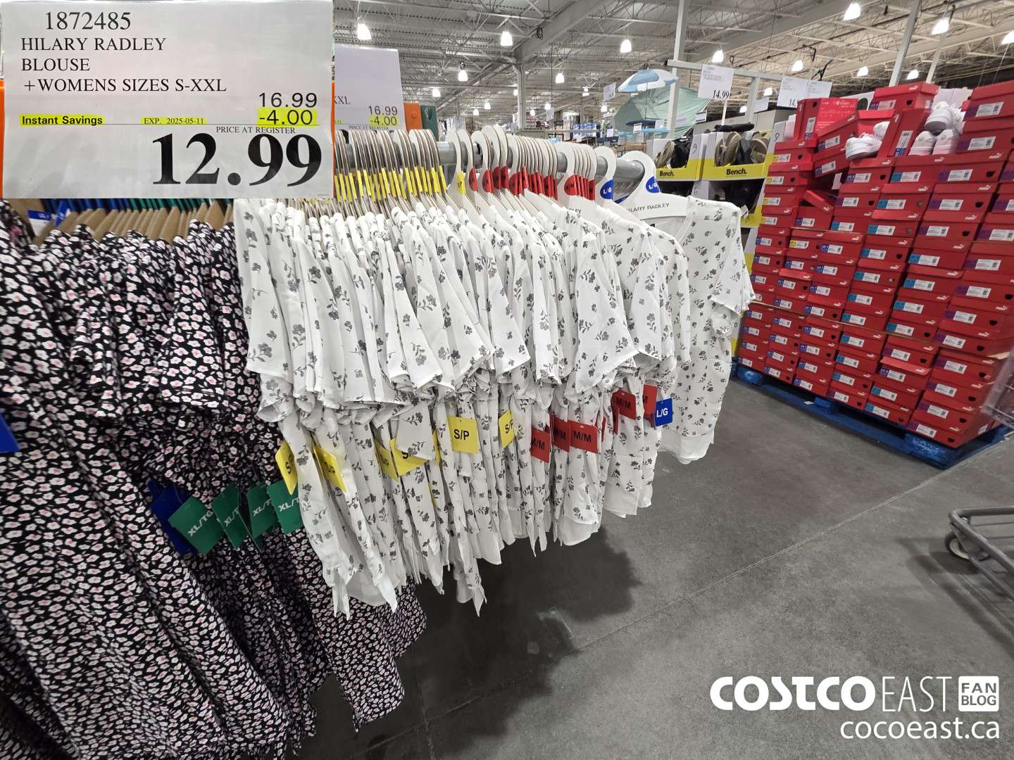 1872485 HILARY RADLEY BLOUSE + LADIES SIZES S-XXL ($4.00 INSTANT SAVINGS EXPIRES ON 2025-05-11) $12.99
