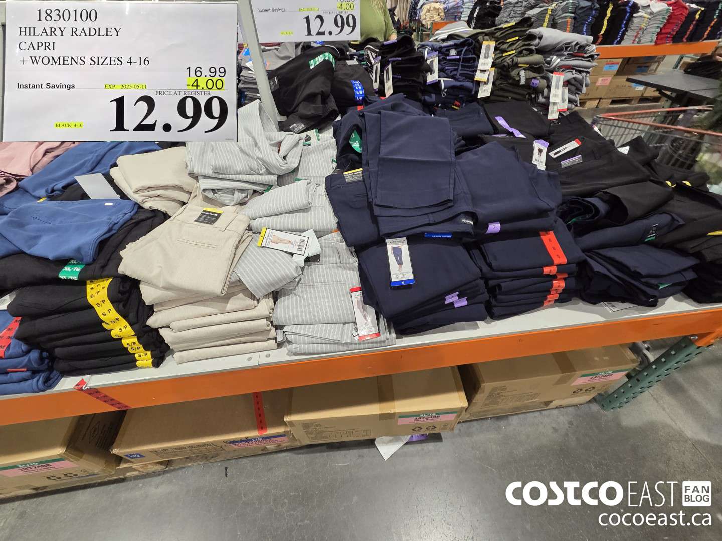 1830100 HILARY RADLEY CAPRI +LADIES SIZES 4-18 ($4.00 INSTANT SAVINGS EXPIRES ON 2025-05-11) $12.99