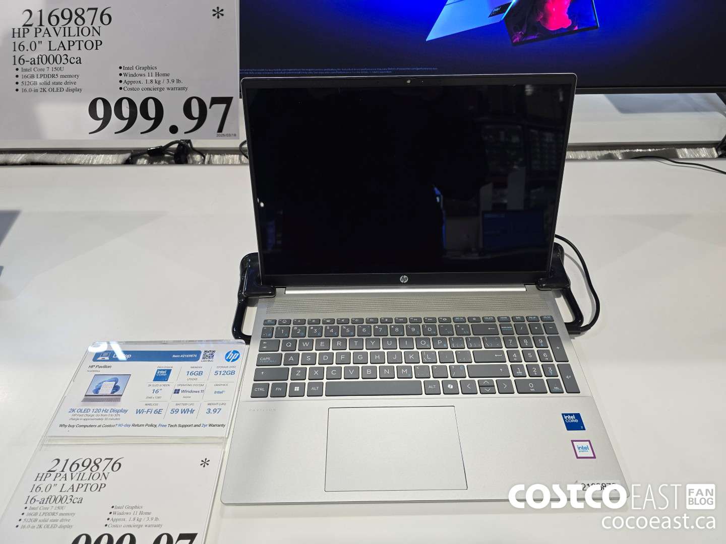 2169876 HP PAVILION 16.0