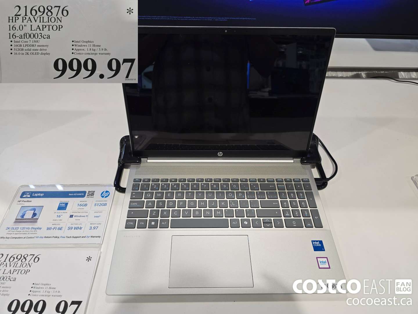 2169876 HP PAVILION 16.0