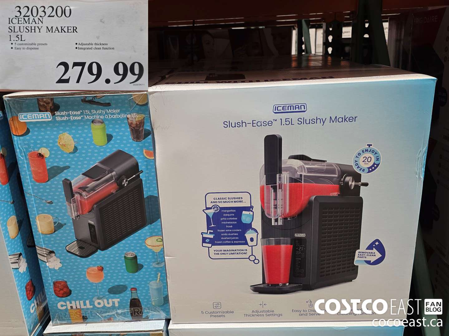 3203200 ICEMAN SLUSHY MAKER 1.5 L $279.99