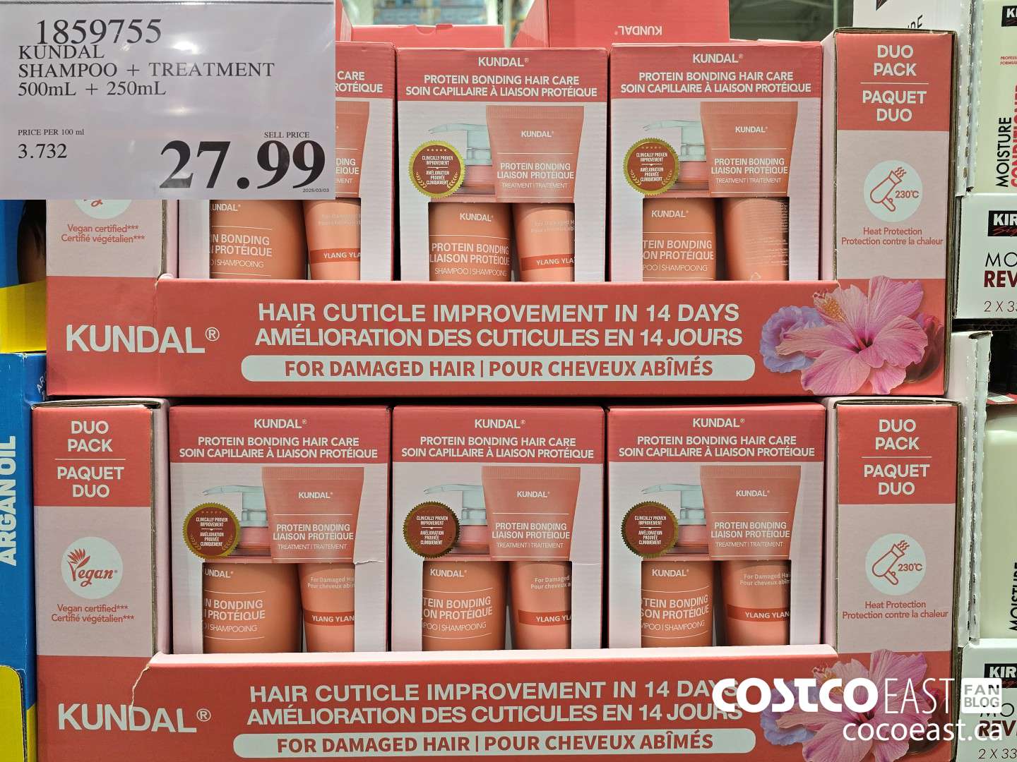 1859755 KUNDAL SHAMPOO + TREATMENT 500mL + 250mL $27.99