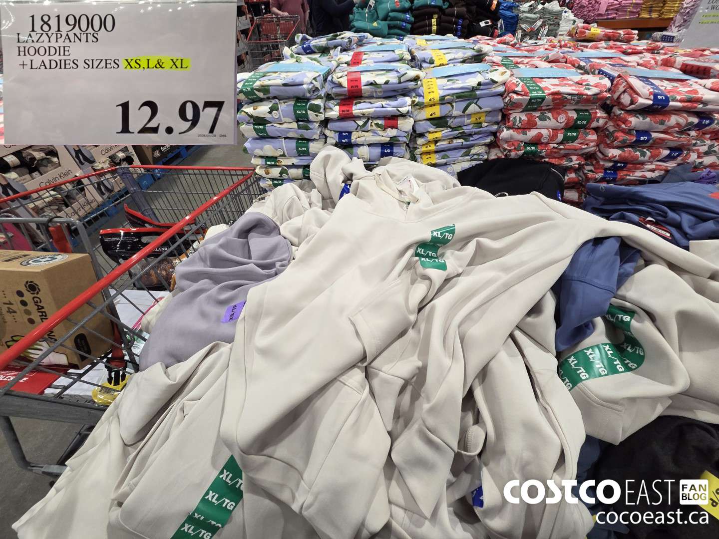 1819000 LAZYPANTS HOODIE + LADIES SIZES XS, l, XL $12.97