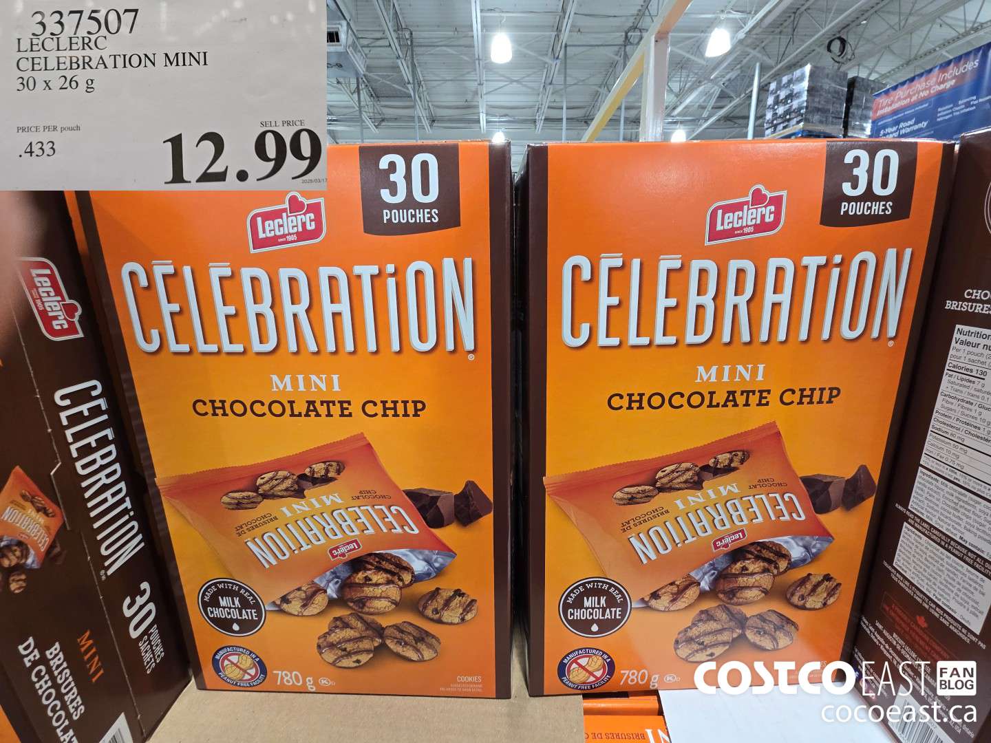 337507 LECLERC CELEBRATION MINI 30 X 26 G $12.99