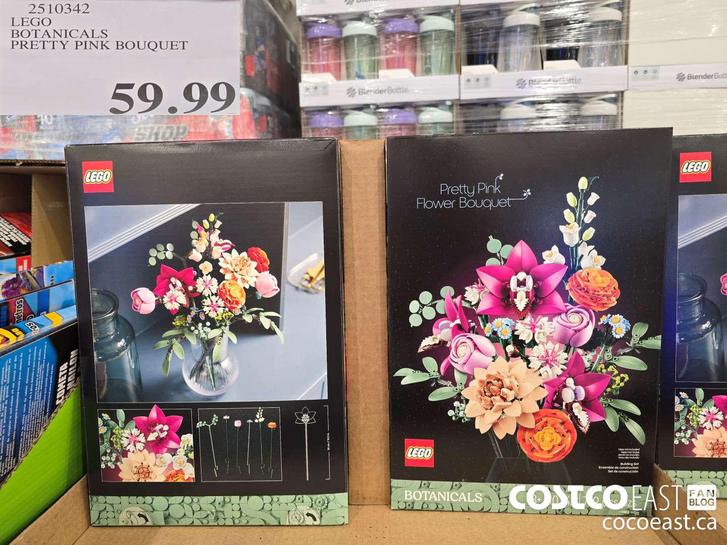 2510342 LEGO BOTANICALS PRETTY PINK BOUQUET $59.99