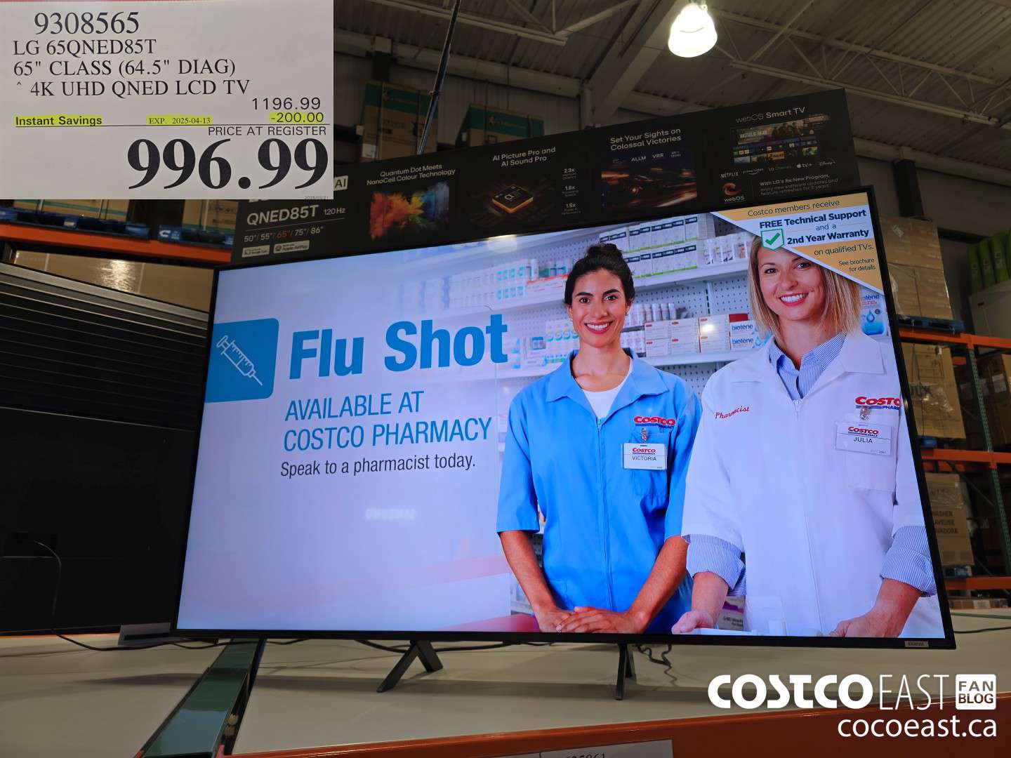 9308565 LG 65QNED85T 65