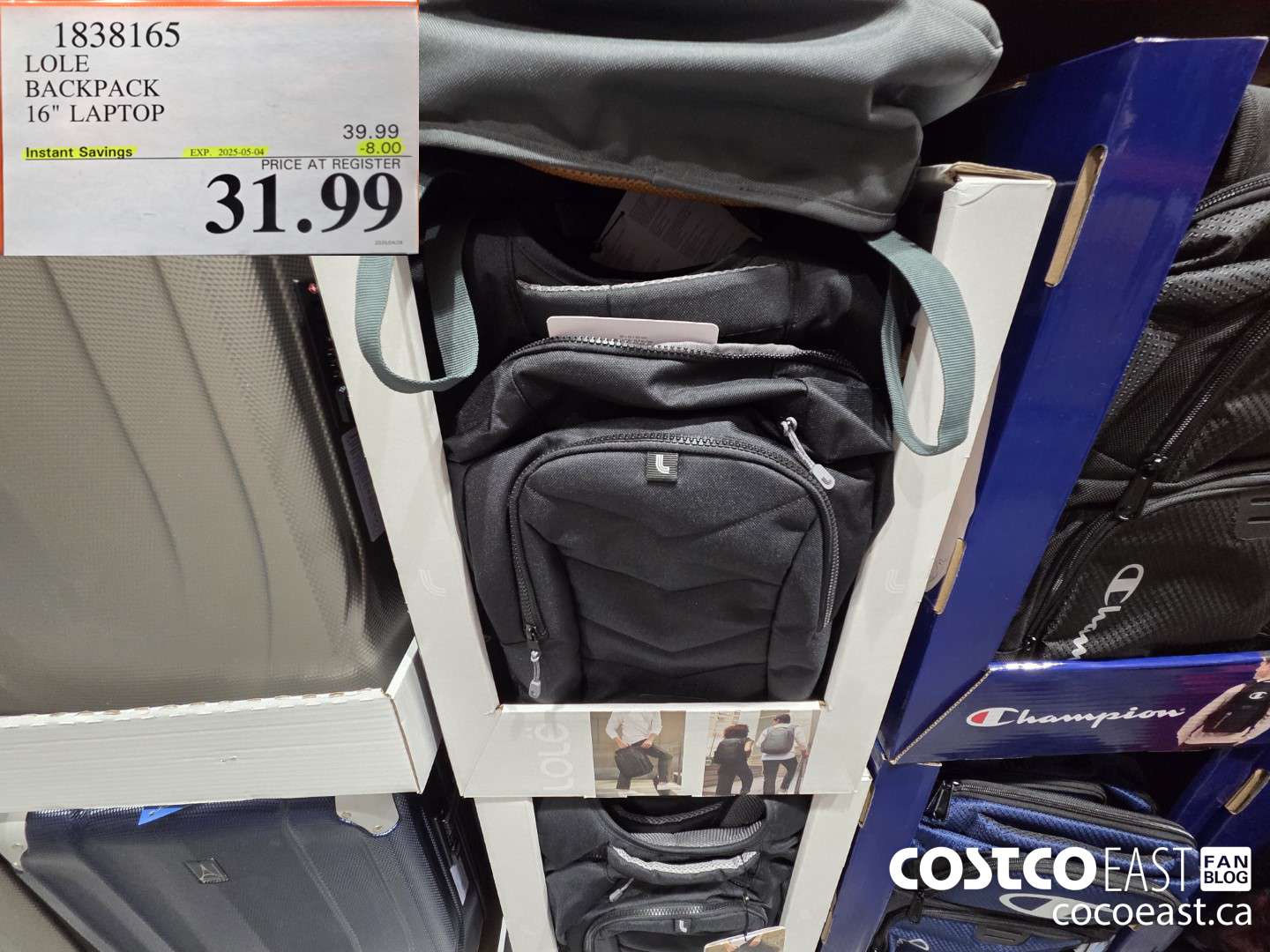 1838165 LOLE BACKPACK 16