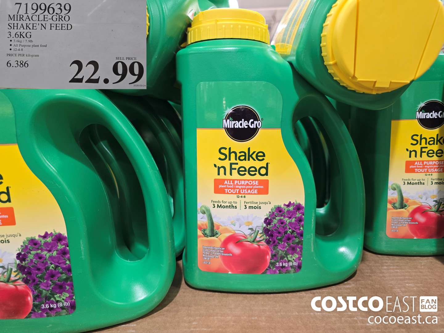 7199639 MIRACLE-GRO SHAKE'N FEED 3.6KG  $22.99