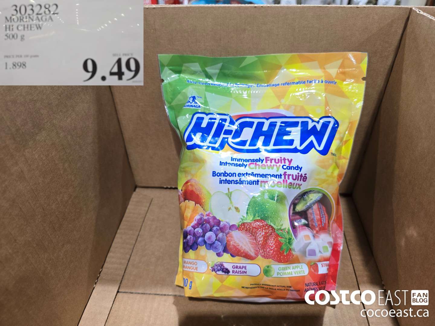 303282 MORINGA HI-CHEW 500 g $9.49