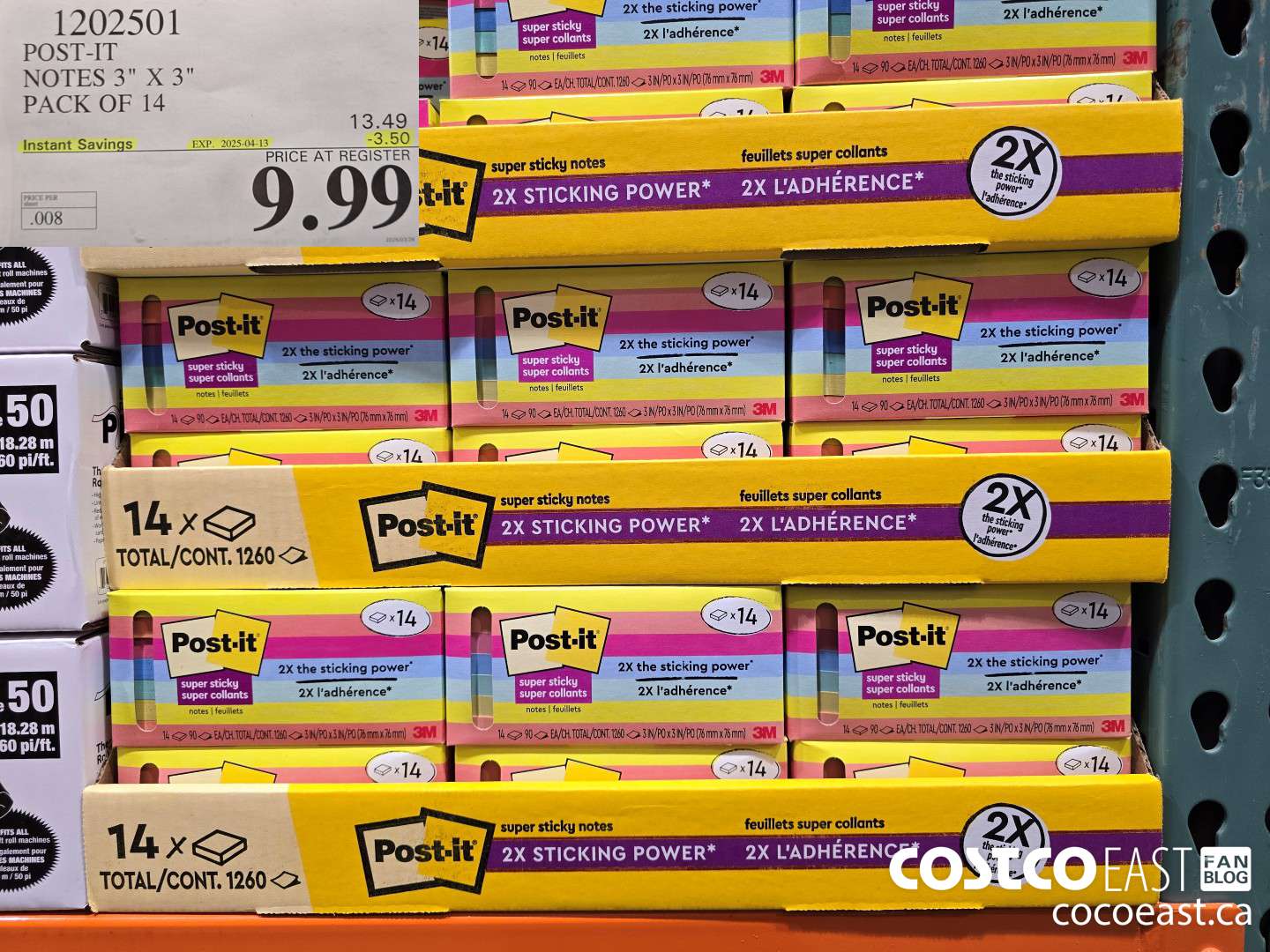 1202501 POST-IT NOTES 3