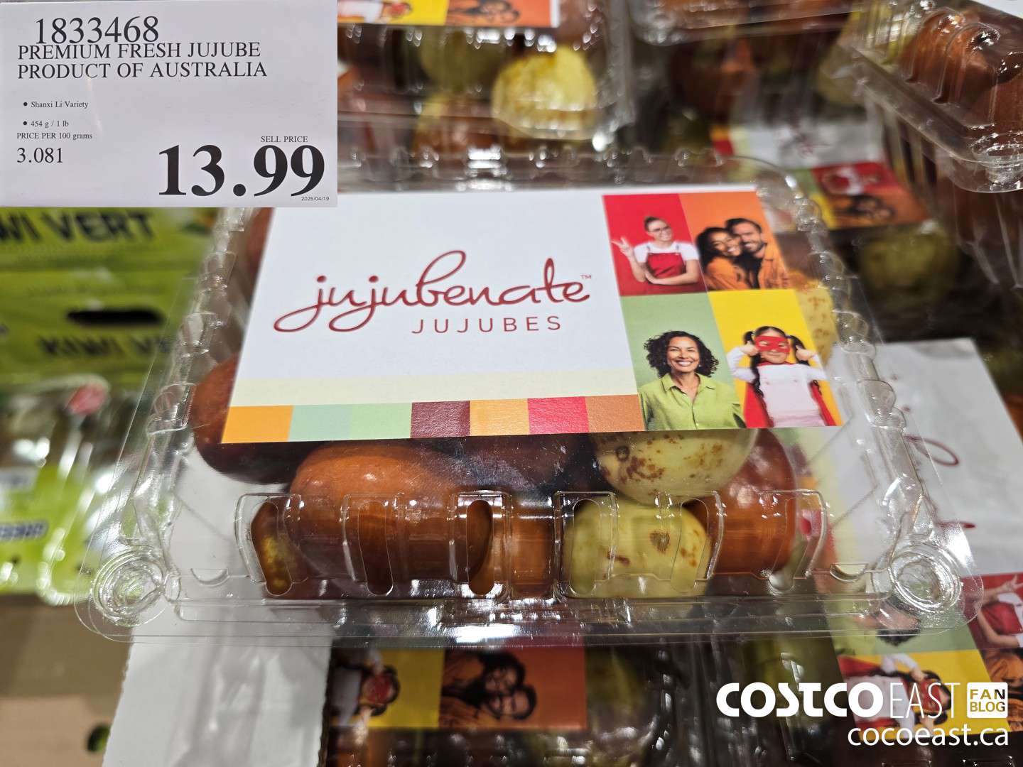 1833468 PREMIUM FRESH JUJUBE PRODUCT OF AUSTRALIA $13.99