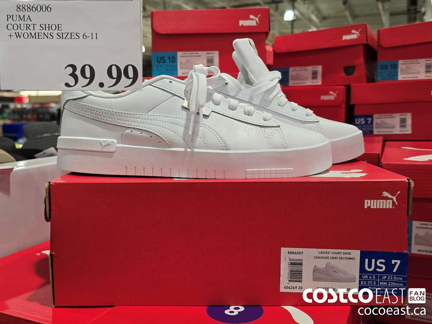 8886006 PUMA COURT SHOE +WOMENS SIZES 6-11 $39.99