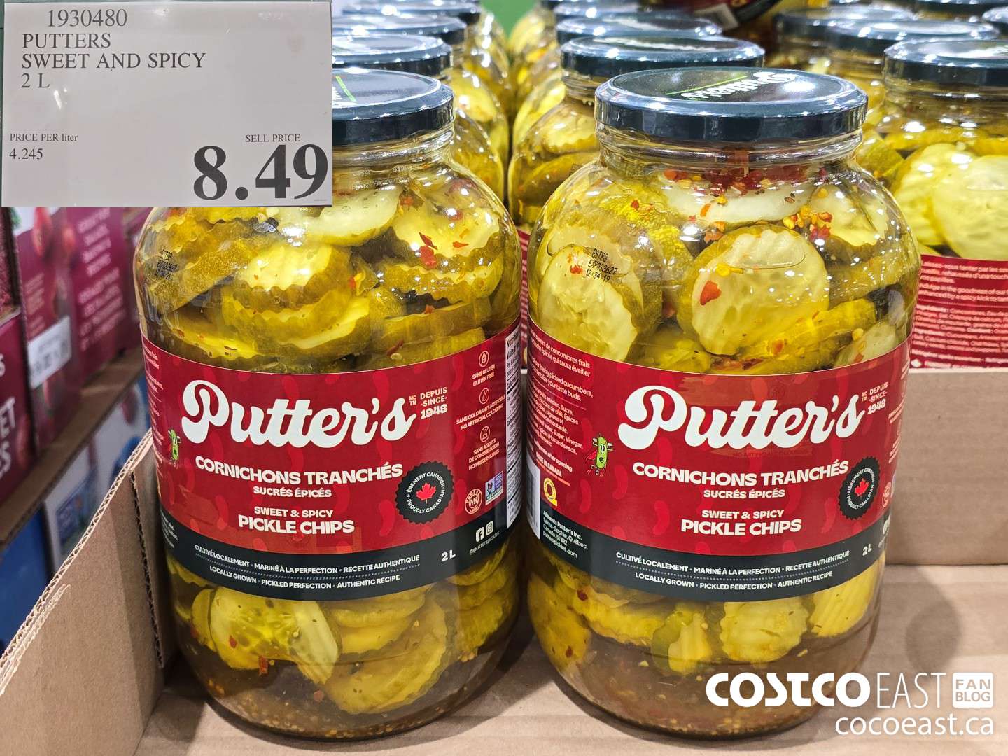 1930480 PUTTERS SWEET AND SPICY 2 L $8.49