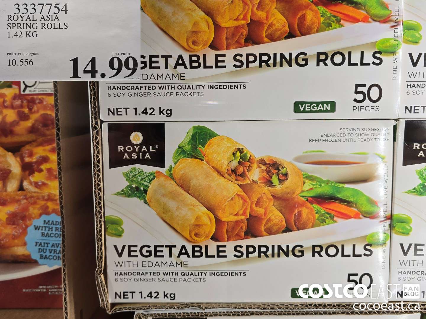 3337754 ROYAL ASIA SPRING ROLLS 1.42 KG $14.99