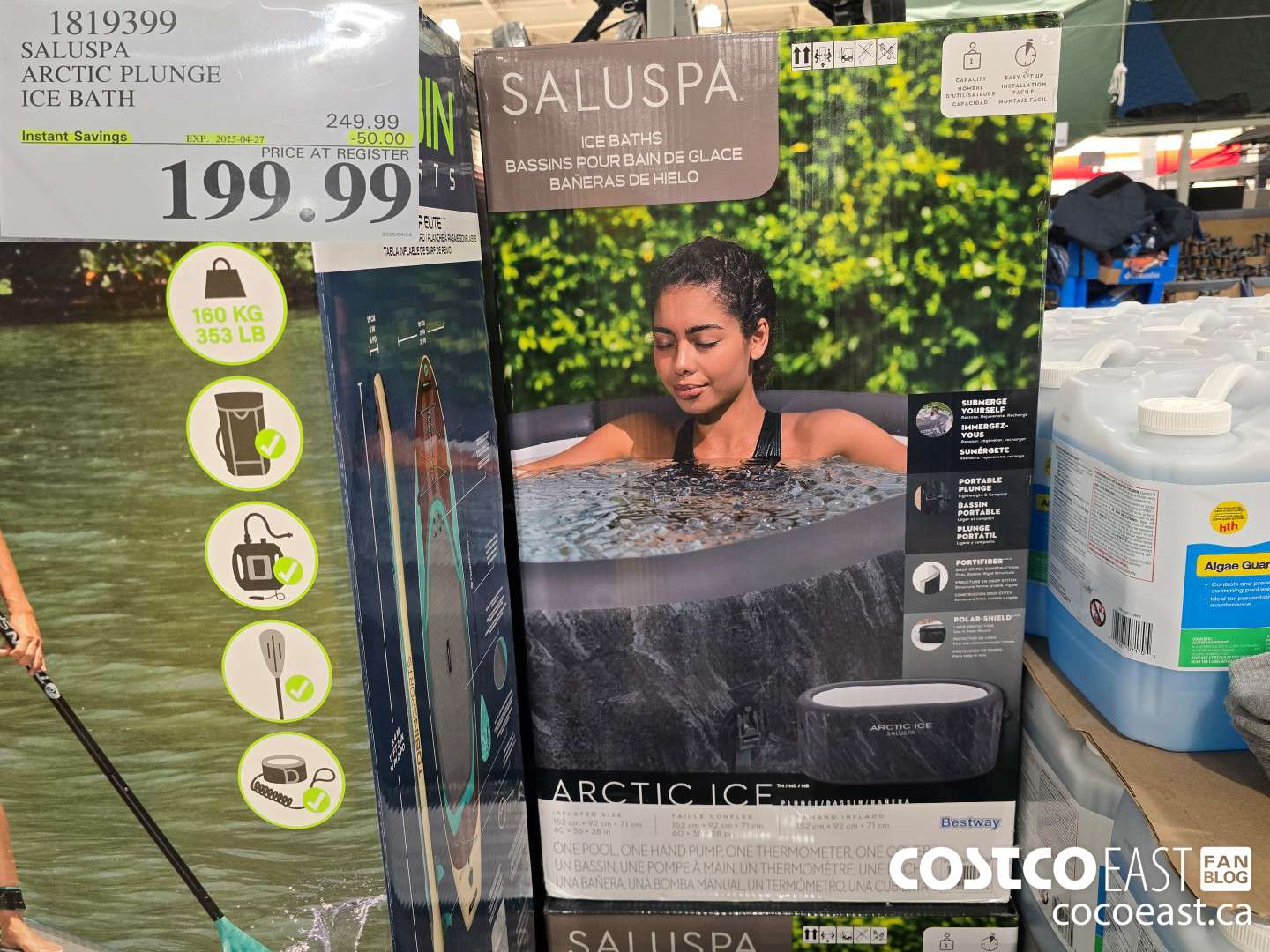 1819399 SALUSPA ARCTIC PLUNGE ICE BATH ($50.00 INSTANT SAVINGS EXPIRES ON 2025-04-27) $199.99