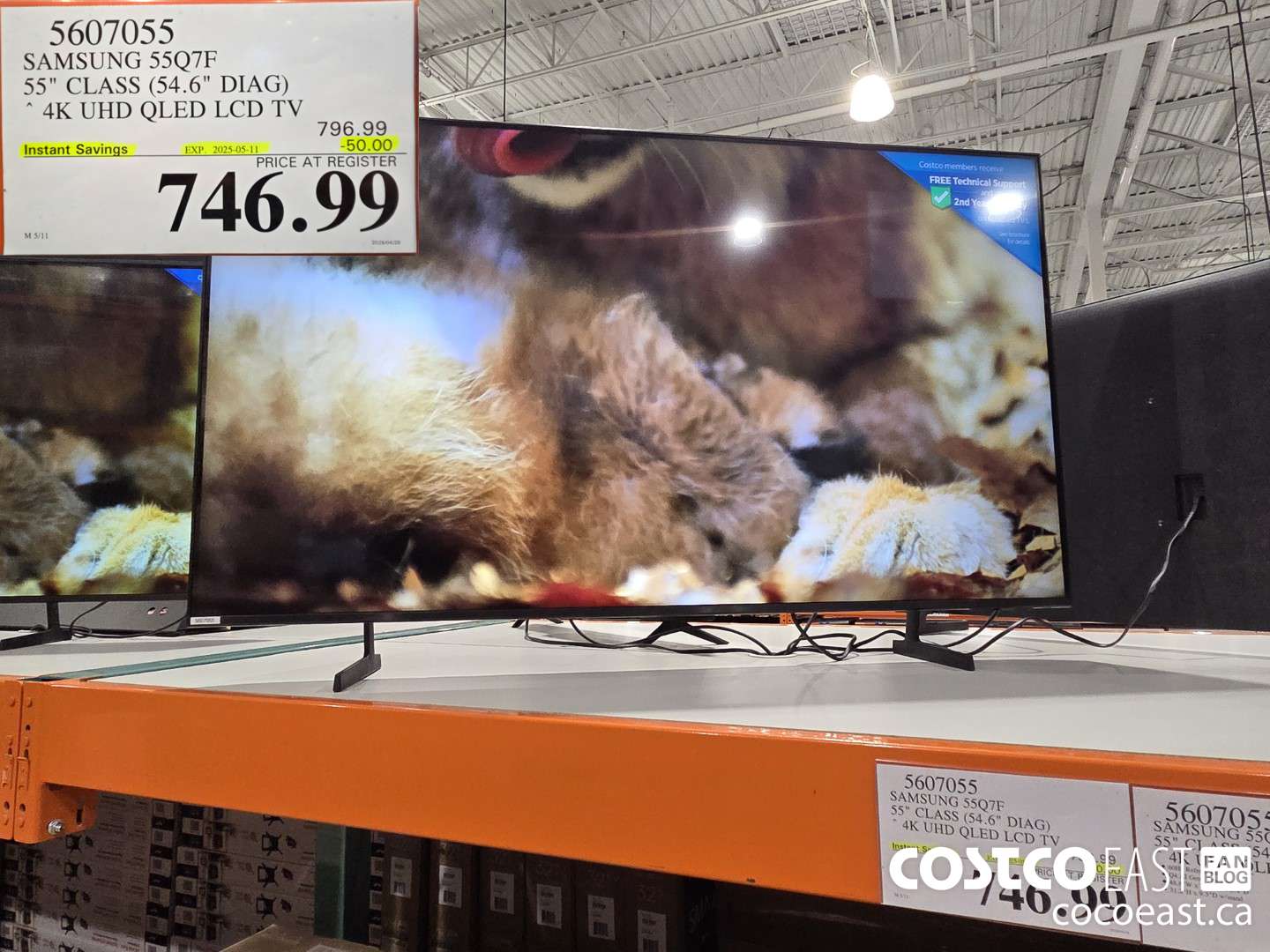 5607055 SAMSUNG 55Q7F 55