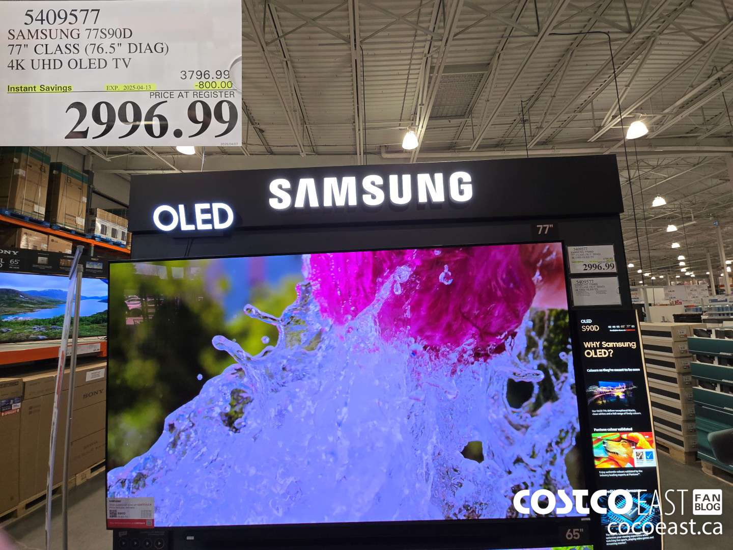 5409577 SAMSUNG 77S90D 77