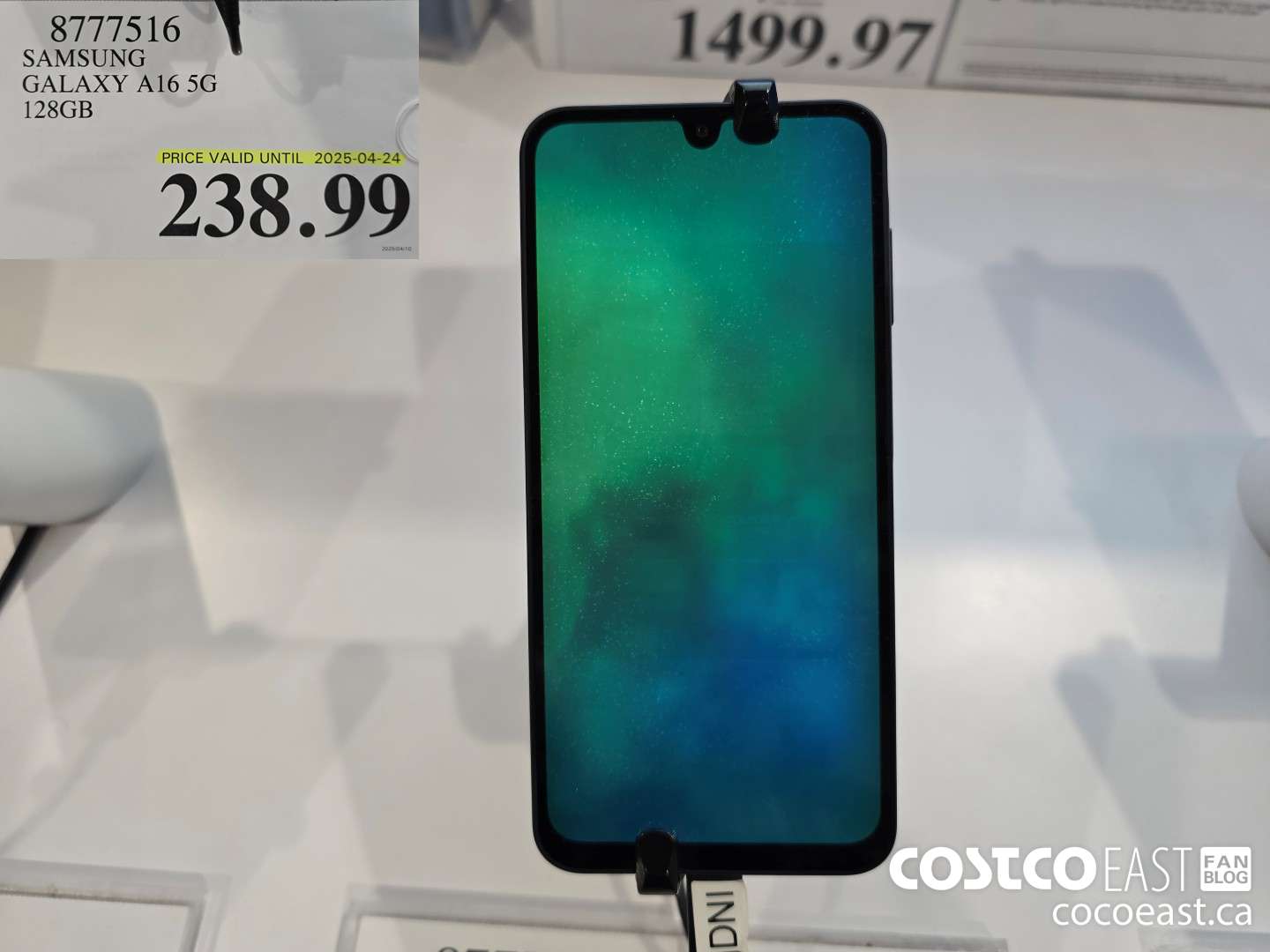 8777516 SAMSUNG GALAXY A16 5G 128GB $238.99