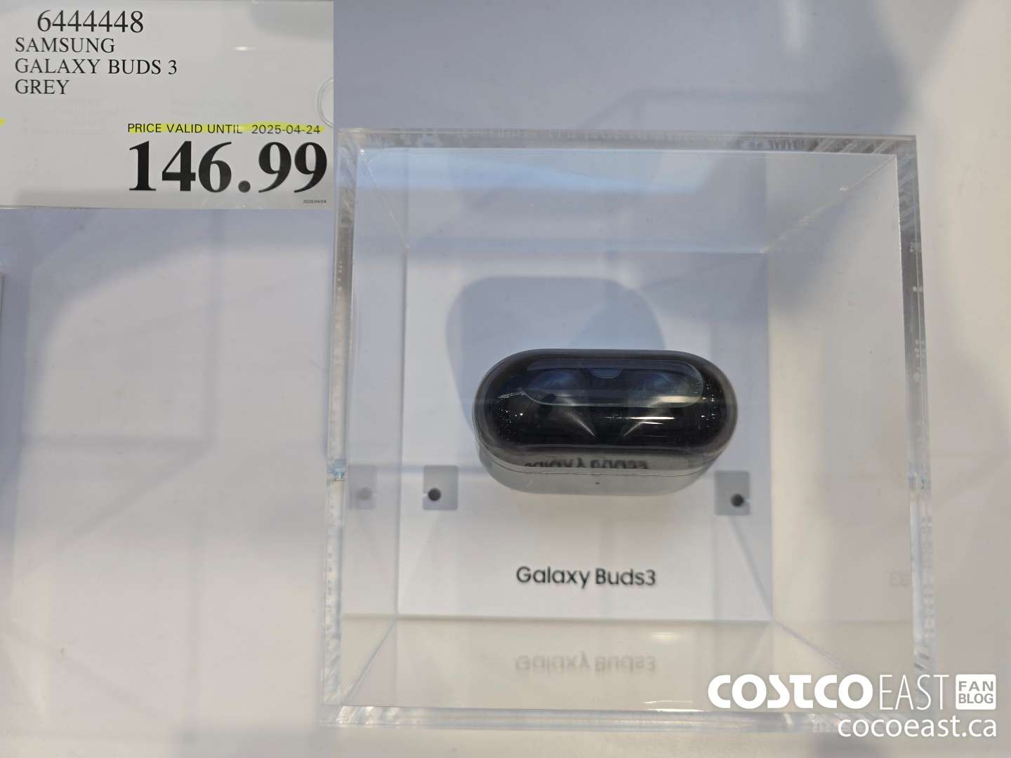 6444448 SAMSUNG GALAXY BUDS 3 GREY $146.99