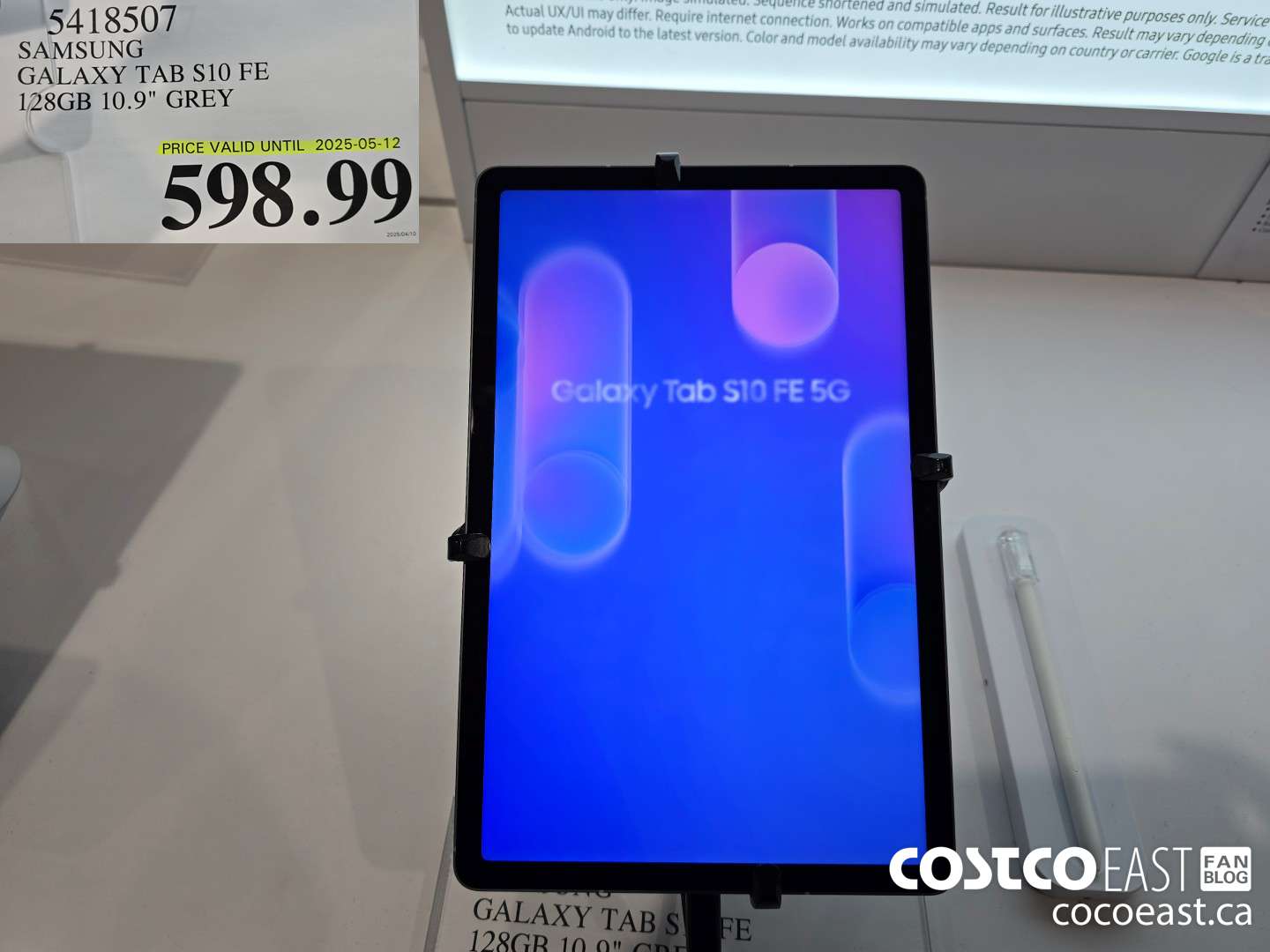 5418507 SAMSUNG GALAXY TAB S10 FE 128GB 10.9