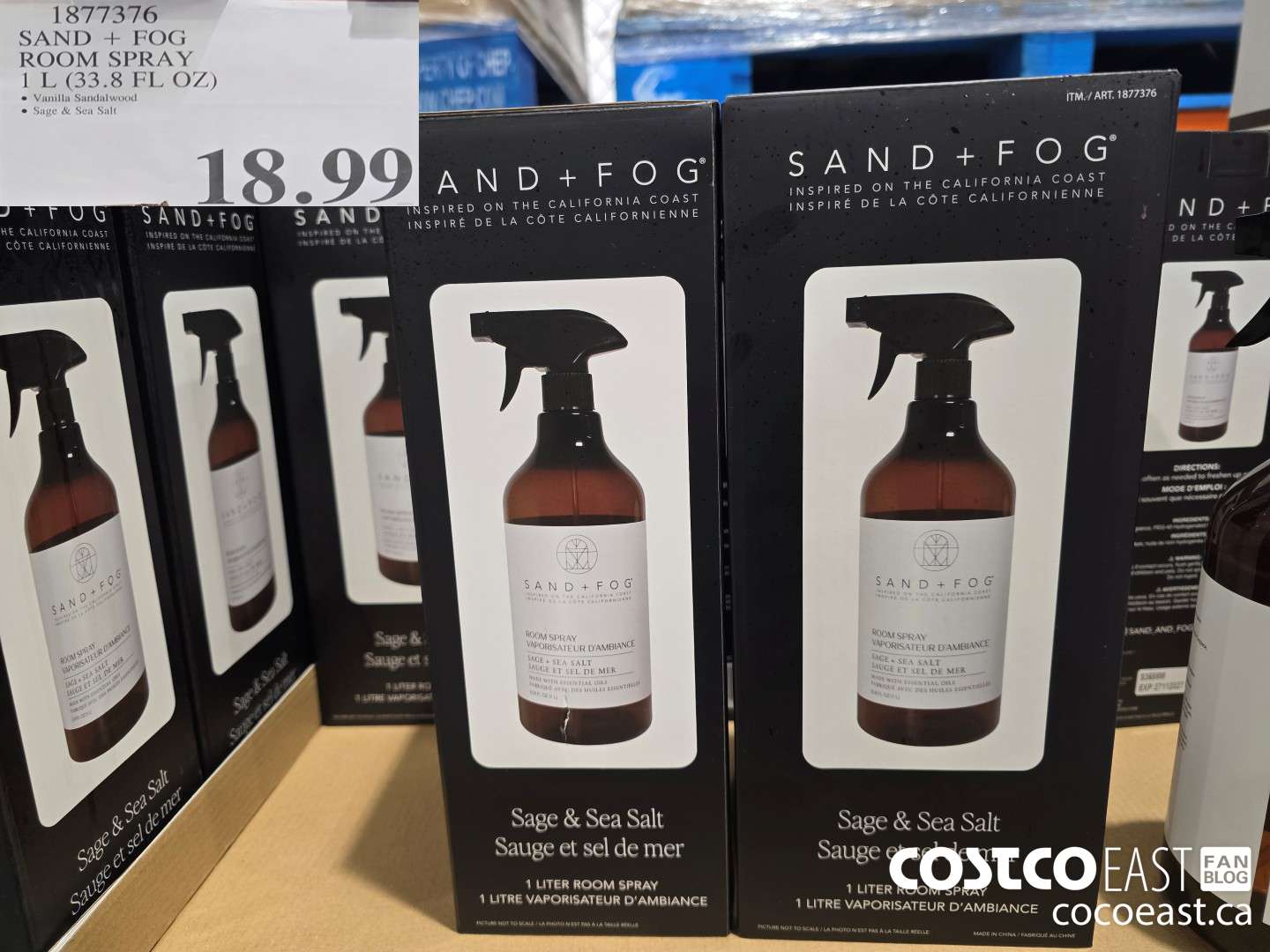 1877376 SAND + FOG ROOM SPRAY 1 L (33.8 FL OZ) $18.99