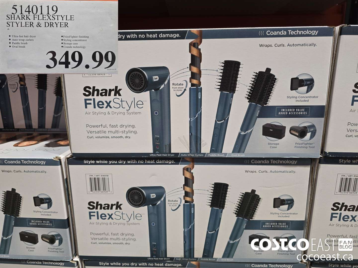 5140119 SHARK FLEXSTYLE STYLER & DRYER $349.99