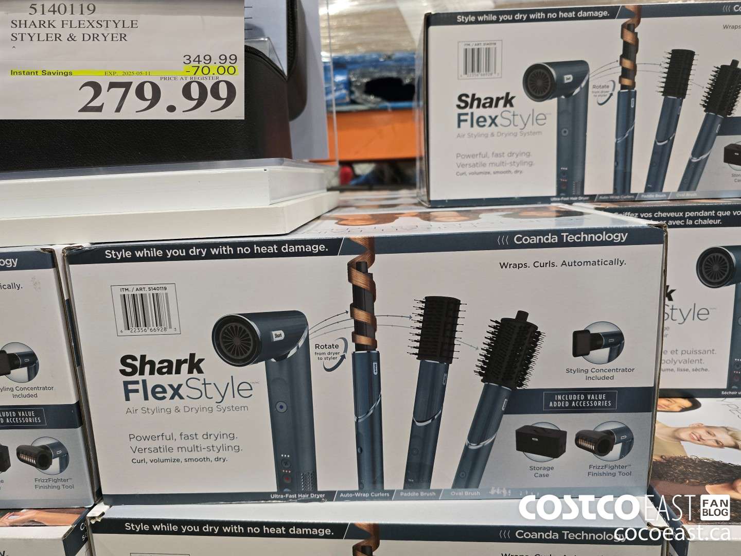 5140119 SHARK FLEXSTYLE STYLER & DRYER ($70.00 INSTANT SAVINGS EXPIRES ON 2025-05-11) $279.99