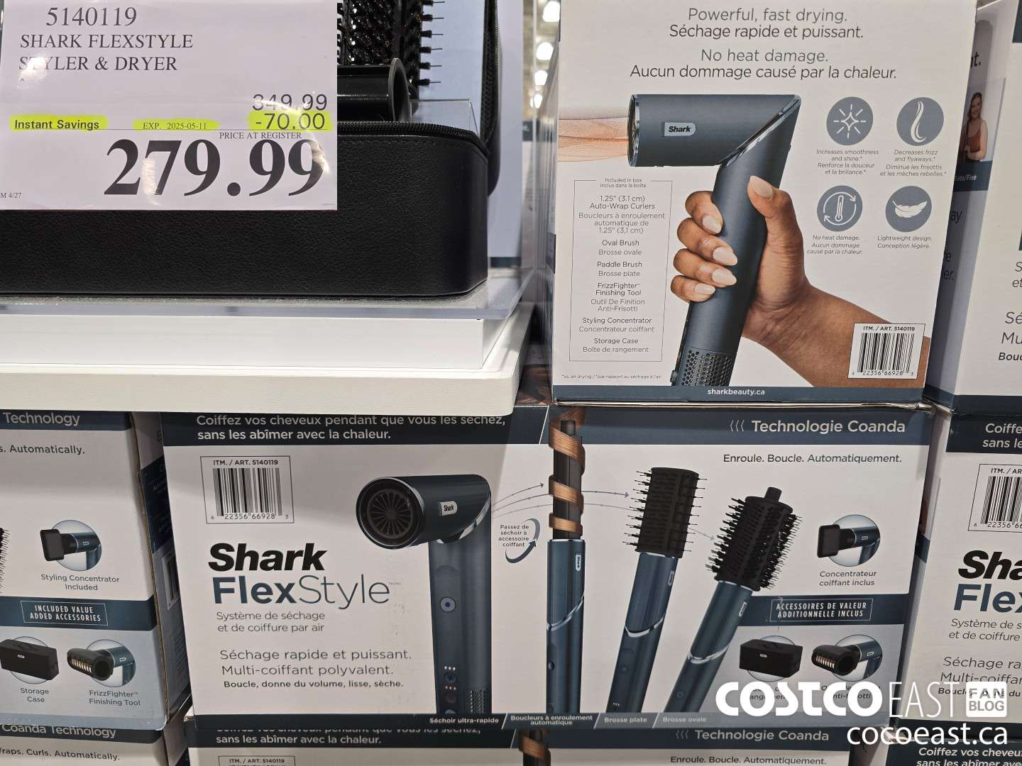 5140119 SHARK FLEXSTYLE STYLER & DRYER ($70.00 INSTANT SAVINGS EXPIRES ON 2025-05-11) $279.99