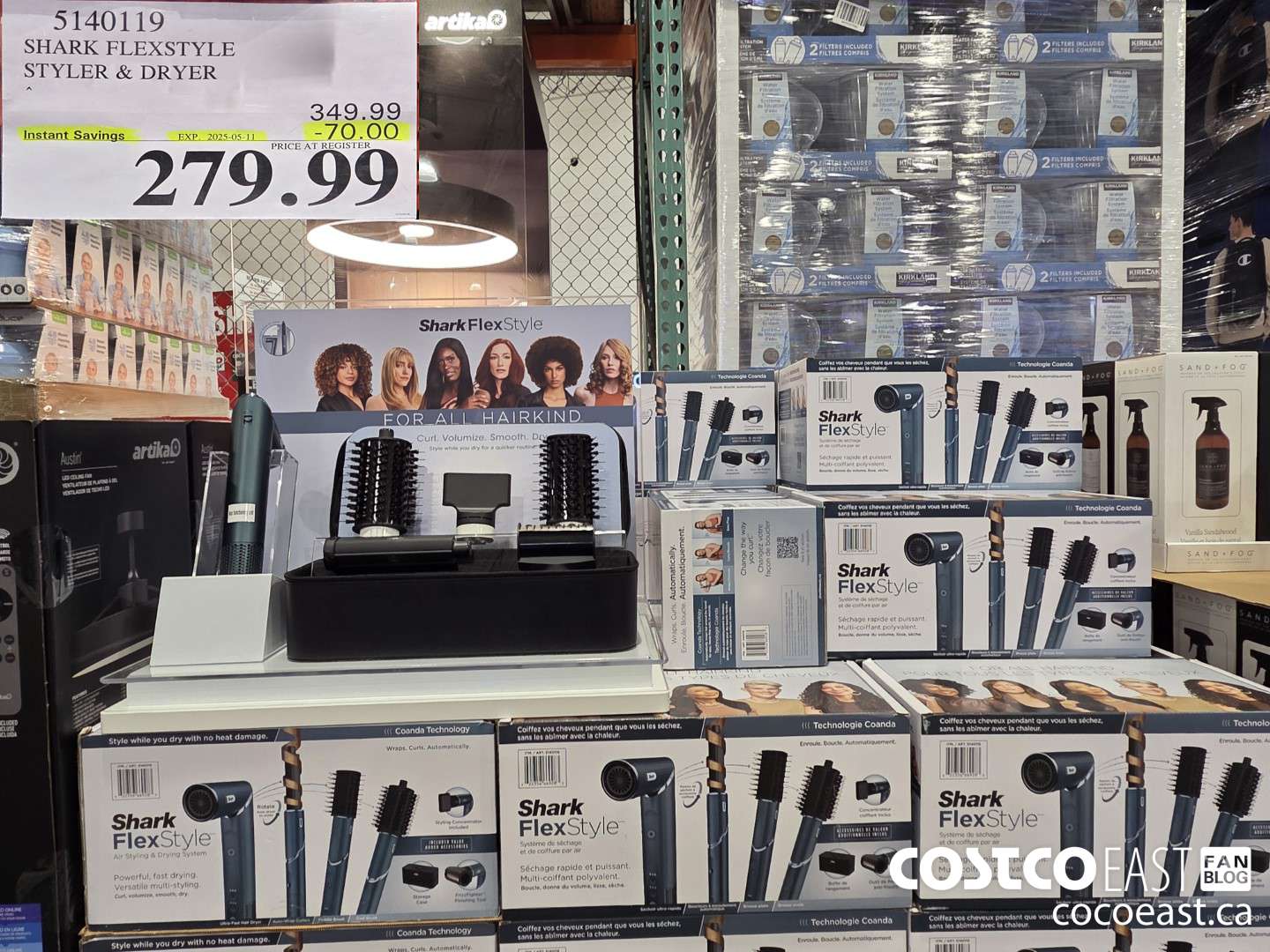 5140119 SHARK FLEXSTYLE STYLER & DRYER ($70.00 INSTANT SAVINGS EXPIRES ON 2025-05-11) $279.99