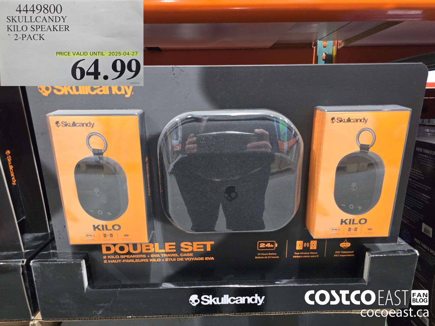 4449800 SKULLCANDY KILO SPEAKER 2-PACK $64.99