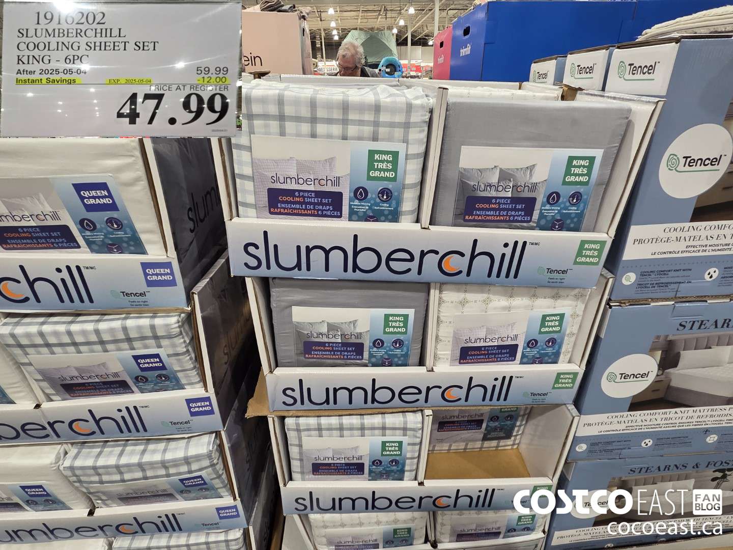 1916202 SLUMBERCHILL COOLING SHEET SET KING - 6PC ($12.00 INSTANT SAVINGS EXPIRES ON 2025-05-04) $47.99